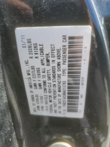 Photo 11 VIN: 1HGCS1A38BA010795 - HONDA ACCORD 