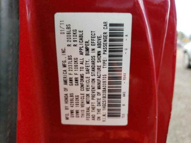 Photo 11 VIN: 1HGCS1B30BA009705 - HONDA ACCORD LX- 