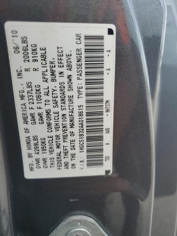 Photo 11 VIN: 1HGCS1B32AA018615 - HONDA ACCORD LX 