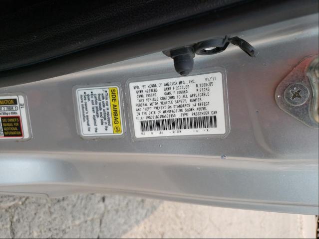 Photo 9 VIN: 1HGCS1B32BA009950 - HONDA ACCORD LX- 