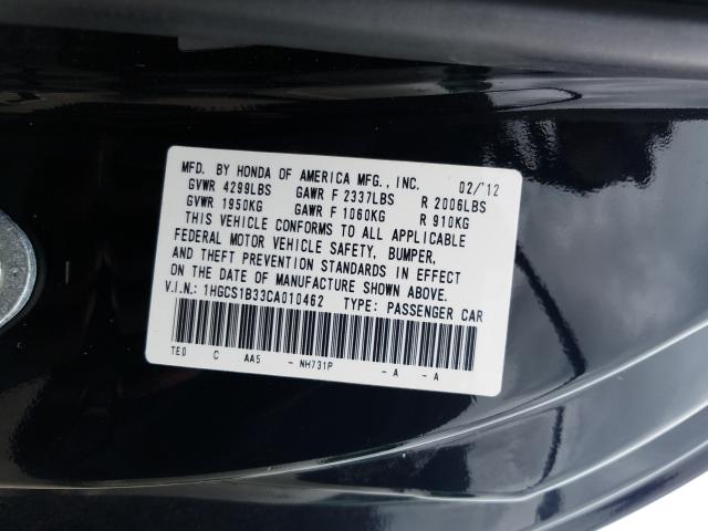 Photo 9 VIN: 1HGCS1B33CA010462 - HONDA ACCORD LX 