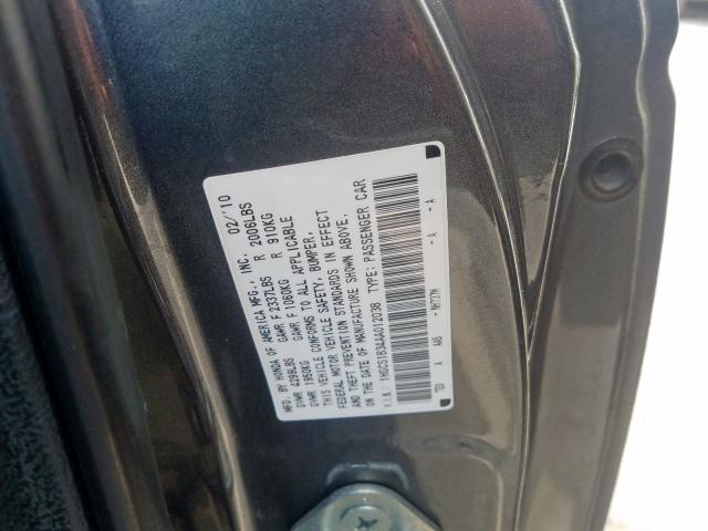 Photo 9 VIN: 1HGCS1B34AA012038 - HONDA ACCORD LX 