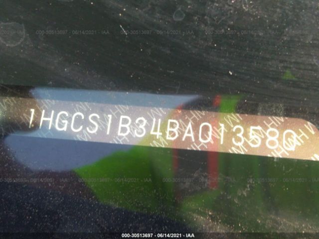 Photo 8 VIN: 1HGCS1B34BA013580 - HONDA ACCORD CPE 