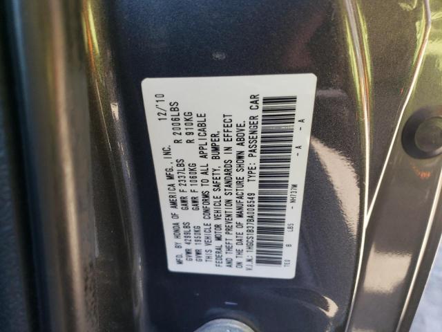 Photo 12 VIN: 1HGCS1B37BA008549 - HONDA ACCORD LX- 