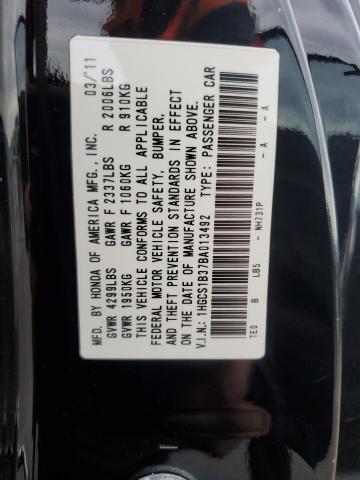 Photo 11 VIN: 1HGCS1B37BA013492 - HONDA ACCORD 