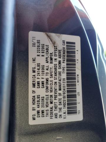 Photo 11 VIN: 1HGCS1B76CA001239 - HONDA ACCORD EX 