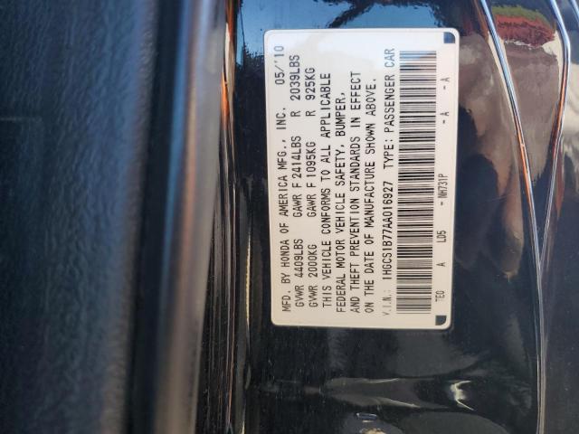 Photo 11 VIN: 1HGCS1B77AA016927 - HONDA ACCORD 