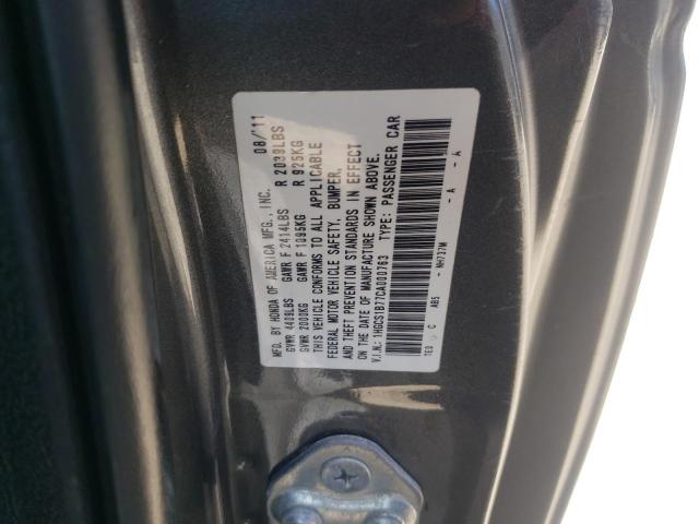 Photo 9 VIN: 1HGCS1B77CA000763 - HONDA ACCORD EX 