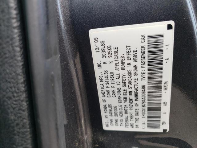 Photo 12 VIN: 1HGCS1B78AA006486 - HONDA ACCORD 