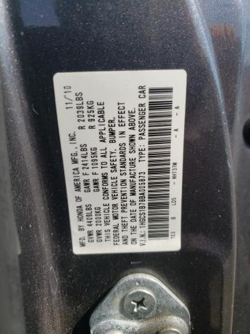 Photo 9 VIN: 1HGCS1B78BA005873 - HONDA ACCORD EX 