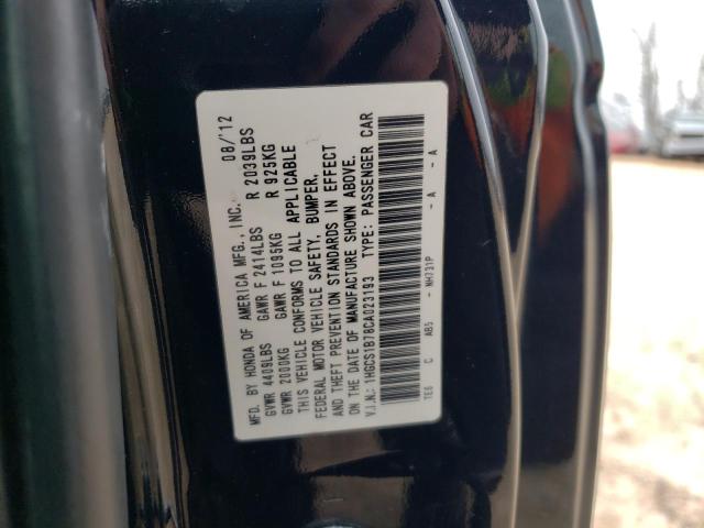 Photo 11 VIN: 1HGCS1B78CA023193 - HONDA ACCORD 