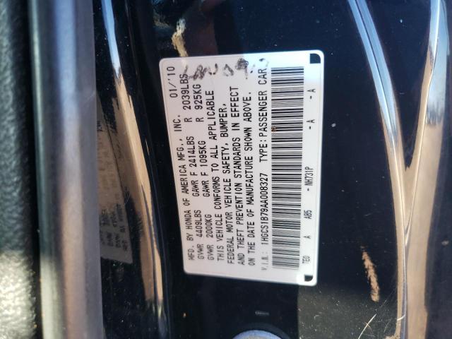 Photo 11 VIN: 1HGCS1B79AA008327 - HONDA ACCORD 