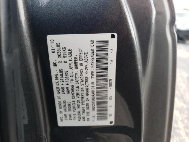 Photo 11 VIN: 1HGCS1B80AA010119 - HONDA ACCORD EXL 