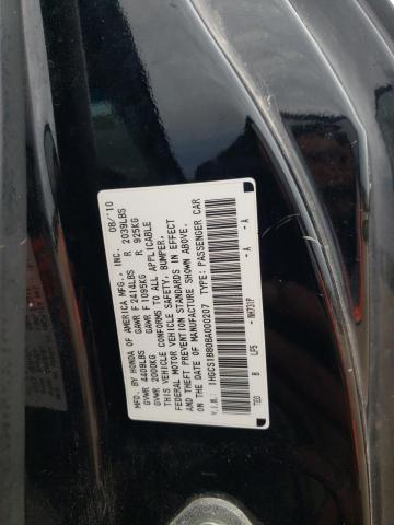 Photo 11 VIN: 1HGCS1B80BA000207 - HONDA ACCORD EXL 