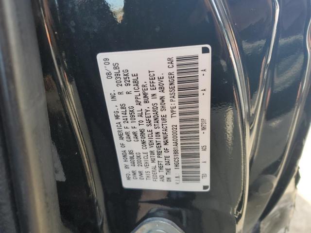 Photo 11 VIN: 1HGCS1B81AA000022 - HONDA ACCORD EXL 