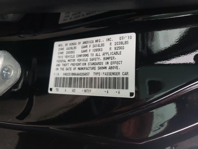 Photo 9 VIN: 1HGCS1B84AA020457 - HONDA ACCORD EXL 