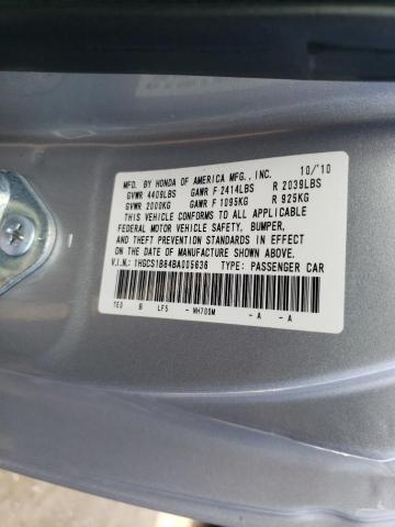 Photo 9 VIN: 1HGCS1B84BA005636 - HONDA ACCORD EXL 