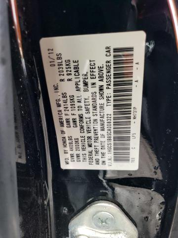 Photo 11 VIN: 1HGCS1B85CA008322 - HONDA ACCORD EXL 