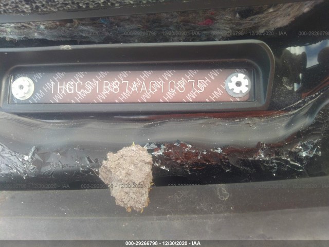 Photo 8 VIN: 1HGCS1B87AA010375 - HONDA ACCORD CPE 