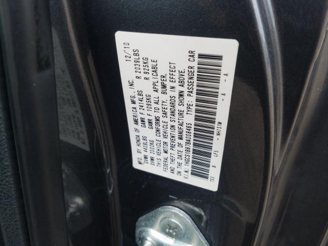 Photo 9 VIN: 1HGCS1B87BA008465 - HONDA ACCORD EXL 