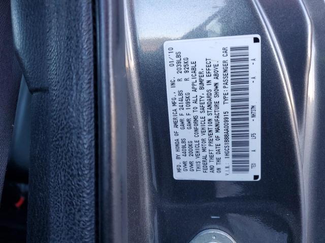 Photo 11 VIN: 1HGCS1B88AA009915 - HONDA ACCORD 