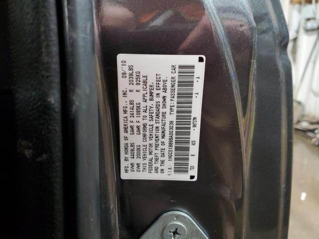 Photo 12 VIN: 1HGCS1B89BA003039 - HONDA ACCORD 