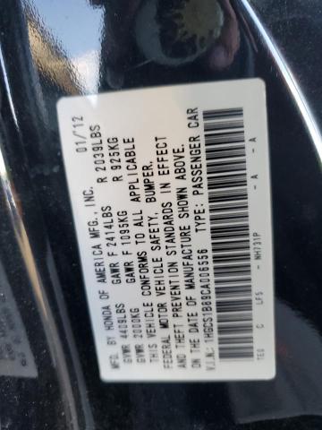 Photo 11 VIN: 1HGCS1B89CA006556 - HONDA ACCORD 