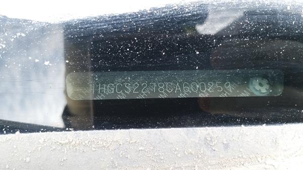 Photo 2 VIN: 1HGCS2278CA600259 - HONDA ACCORD 