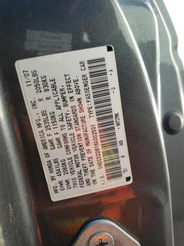 Photo 11 VIN: 1HGCS22818A002501 - HONDA ACCORD 