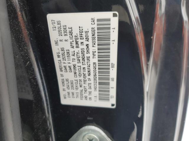 Photo 11 VIN: 1HGCS22828A004628 - HONDA ACCORD 