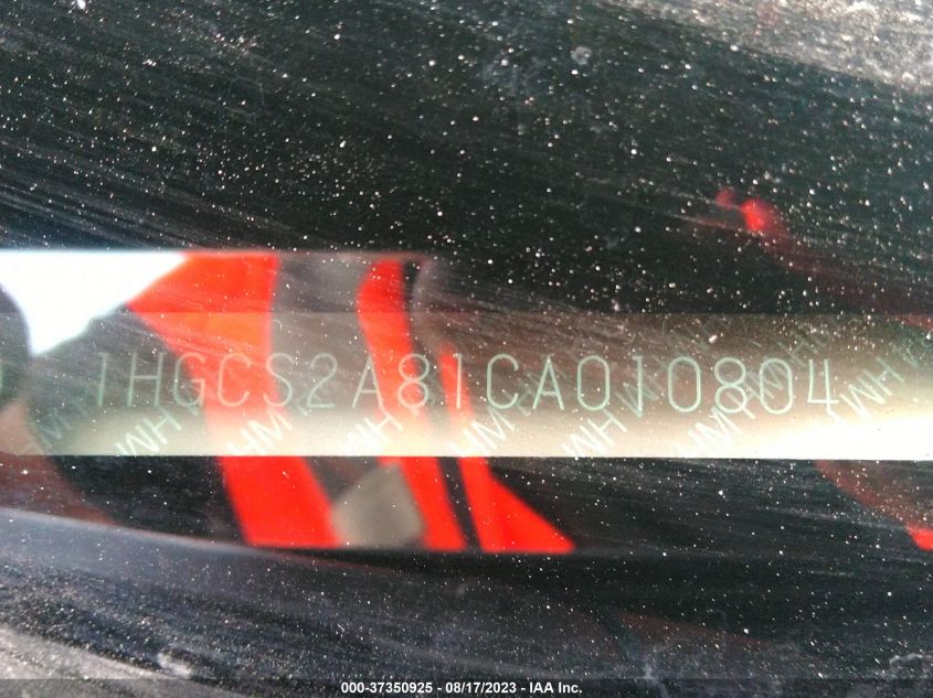 Photo 8 VIN: 1HGCS2A81CA010804 - HONDA ACCORD 