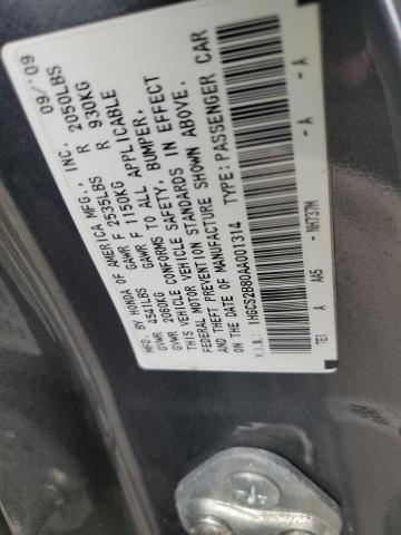 Photo 11 VIN: 1HGCS2B80AA001314 - HONDA ACCORD EXL 