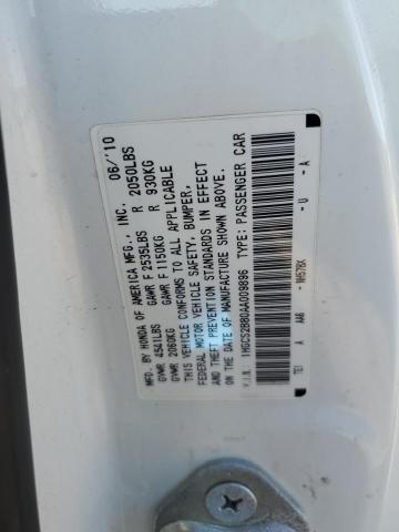 Photo 11 VIN: 1HGCS2B80AA009896 - HONDA ACCORD EXL 