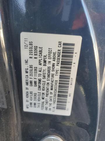 Photo 11 VIN: 1HGCS2B80CA003406 - HONDA ACCORD EXL 