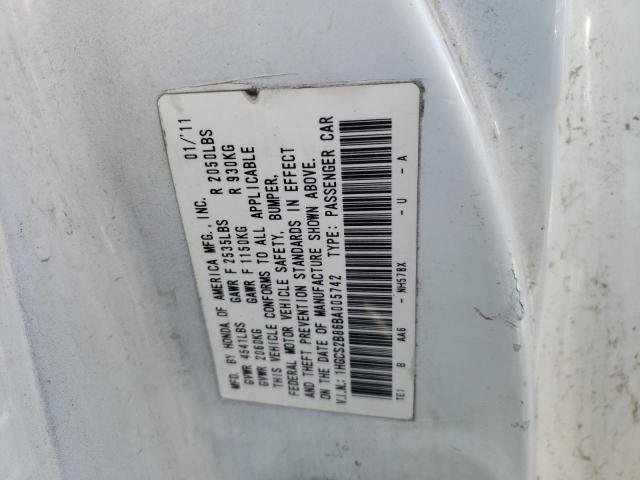 Photo 12 VIN: 1HGCS2B86BA005742 - HONDA ACCORD EXL 