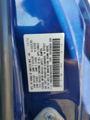 Photo 11 VIN: 1HGCS2B87BA004499 - HONDA ACCORD EXL 