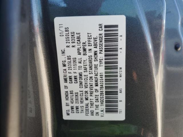 Photo 11 VIN: 1HGCS2B87BA005491 - HONDA ACCORD 