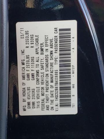 Photo 9 VIN: 1HGCS2B87BA006995 - HONDA ACCORD EXL 