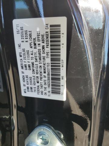 Photo 11 VIN: 1HGCS2B8XBA007753 - HONDA ACCORD EXL 