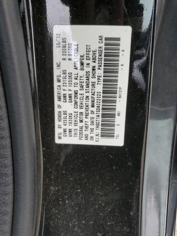 Photo 12 VIN: 1HGCT1A75DA022020 - HONDA ACCORD EX 