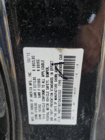 Photo 11 VIN: 1HGCT1B31DA002052 - HONDA ACCORD LX- 