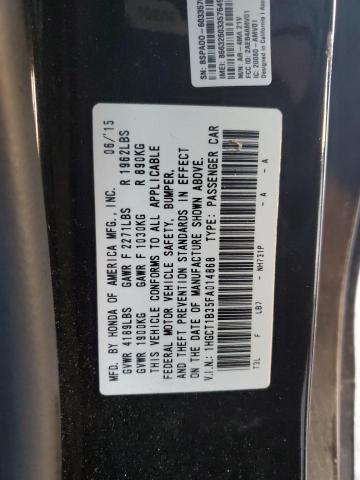 Photo 11 VIN: 1HGCT1B35FA014868 - HONDA ACCORD LX- 