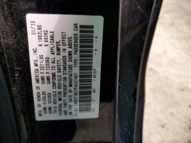 Photo 12 VIN: 1HGCT1B37FA007467 - HONDA ACCORD LX- 