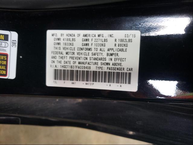 Photo 9 VIN: 1HGCT1B37FA009459 - HONDA ACCORD LX- 