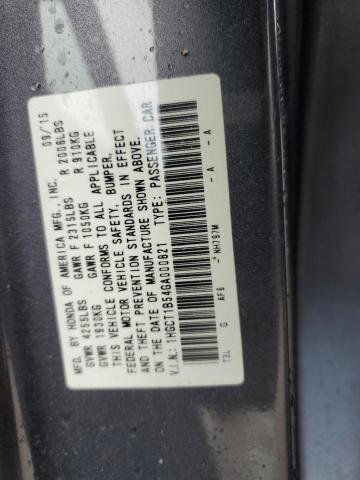 Photo 12 VIN: 1HGCT1B54GA000821 - HONDA ACCORD EX 