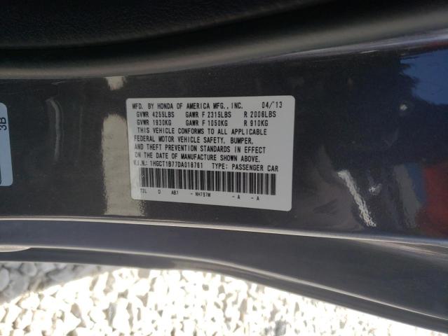 Photo 9 VIN: 1HGCT1B77DA018761 - HONDA ACCORD EX 