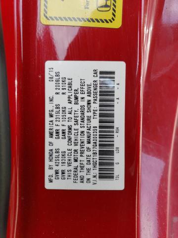 Photo 12 VIN: 1HGCT1B77GA000359 - HONDA ACCORD 