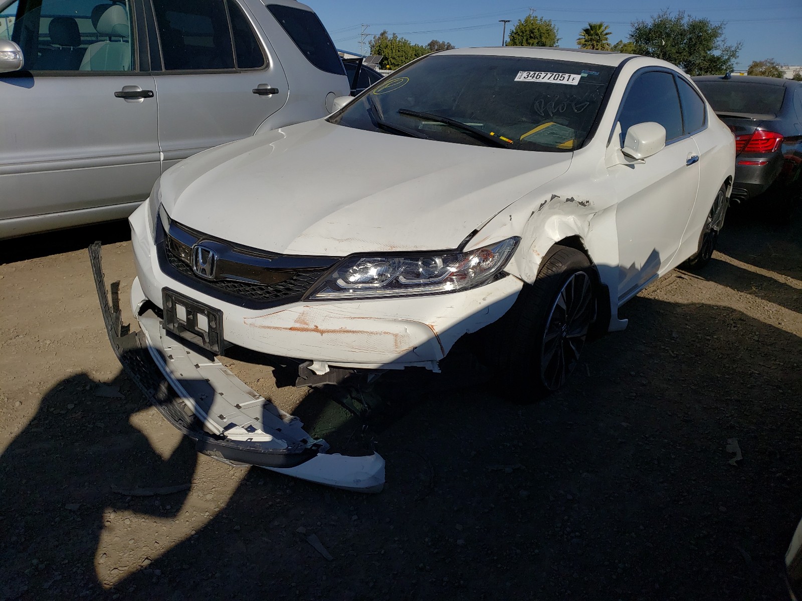 Photo 1 VIN: 1HGCT1B78HA001859 - HONDA ACCORD EX 