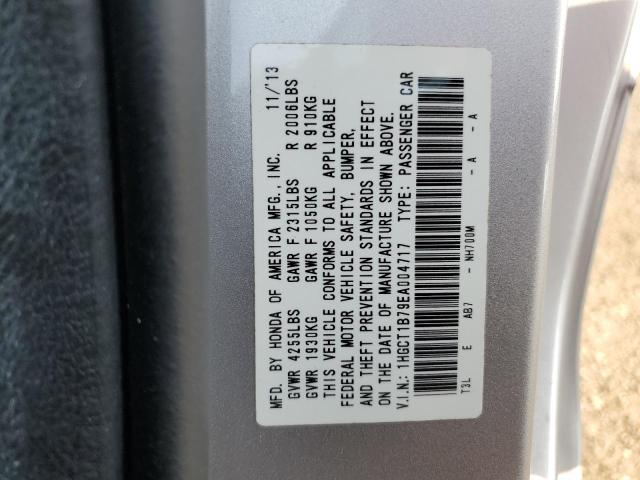 Photo 11 VIN: 1HGCT1B79EA004717 - HONDA ACCORD EX 