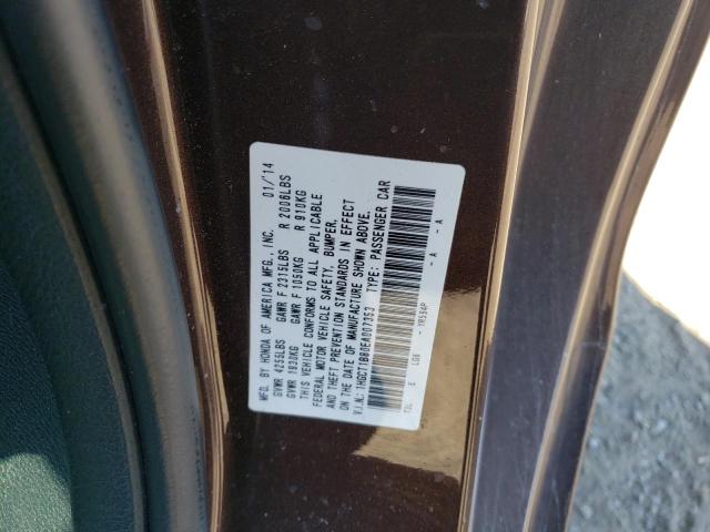 Photo 11 VIN: 1HGCT1B80EA007353 - HONDA ACCORD EXL 